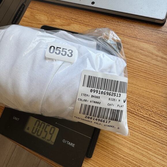 J.Crew Performance Polo Shirt Mens M White Pullover Coolmax Short Sleeve Stretch - Picture 8 of 8